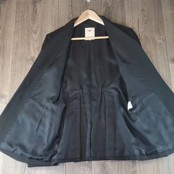 Vertigo Paris Pour La Ville Black Suit Jacket‎ Women's Small Blazer - Picture 4 of 7